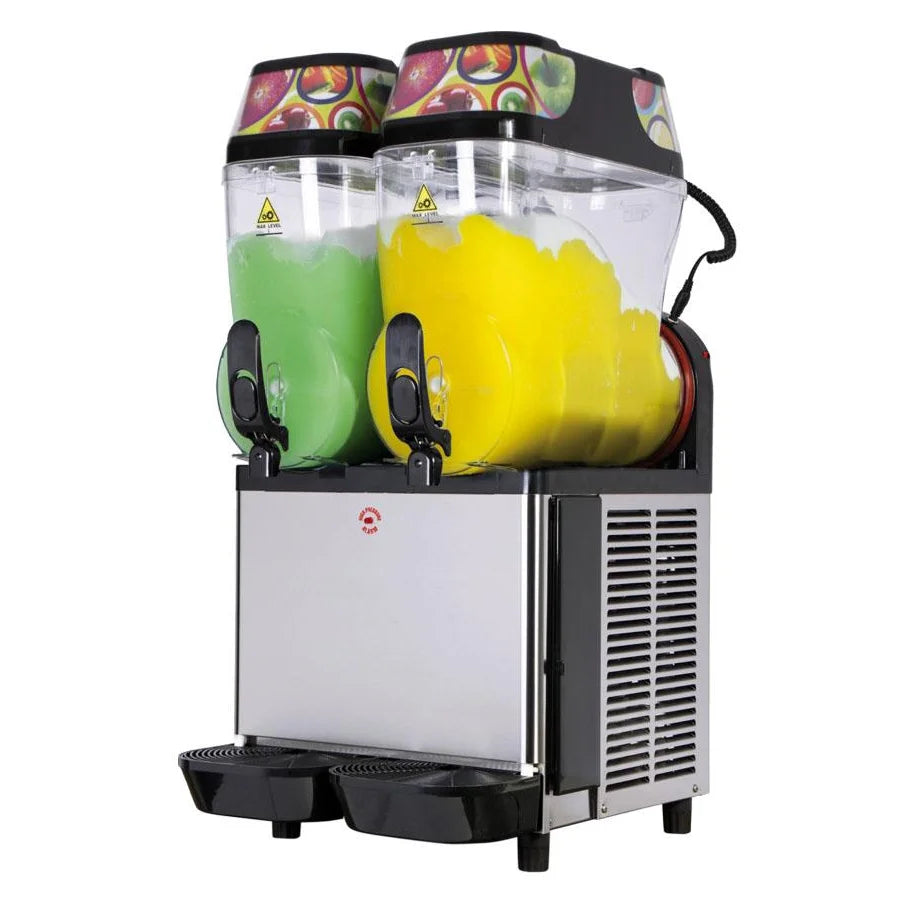 Slush ice maskine 2x12 liter